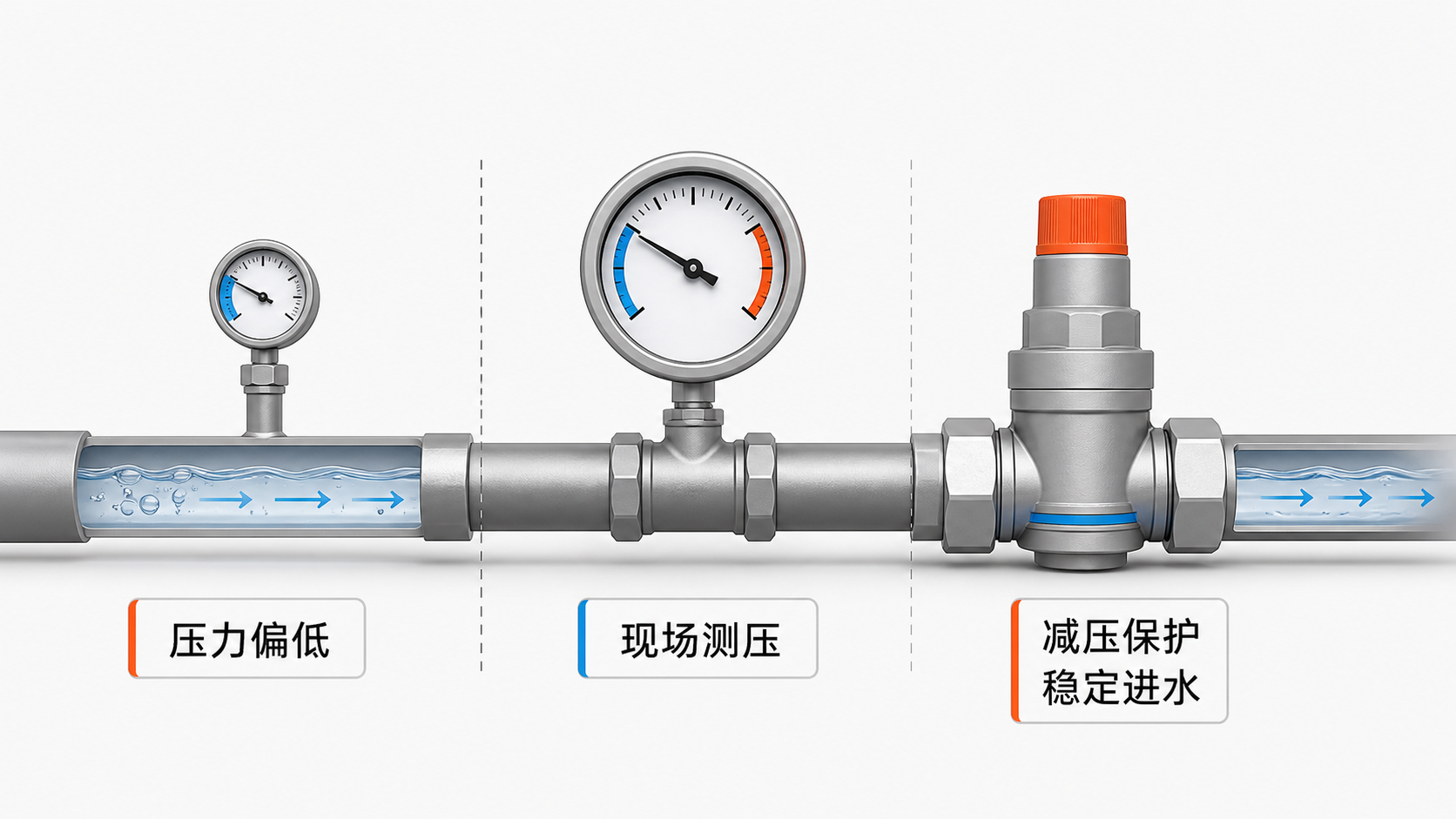 水压与净水设备安装关系